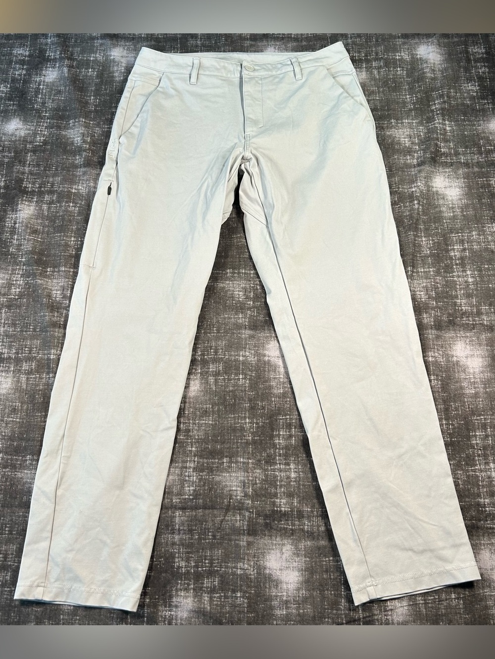 BYLT Everyday Pants 2.0 Mens 34(32x29.5) Gray Fawn Stretch Premium Basics Chino